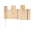 thumbnail image 6 of Greenes Fence Cedar Wood Landscape Edging, 18 in. W x 7 in. H x 1 in. D, 6 of 8