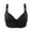 Black, variant on Ozmmyan Wirefree Bras for Women ,Plus Size Adjustable Shoulder Straps Lace Bra Wirefreee Extra-Elastic Bra Active Yoga Sports Bras 34B/C-46B/C, Summer