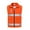 Outdoor Jacket Vest-Orange, variant on Yellow Jackets Vest Women's Tank Tops Outdoor Fishing Travel Hiking V-Neck Reflective Traffic Vest Yellow XL