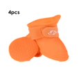 thumbnail image 1 of 4Pcs Anti-slip Rain Shoes Dog Cat  Rubber Boot Dogs Cats Pet Foot Cover Puppy Waterproof Socks Small Medium Dogs Protect The Paw ShopWise Round, 1 of 10