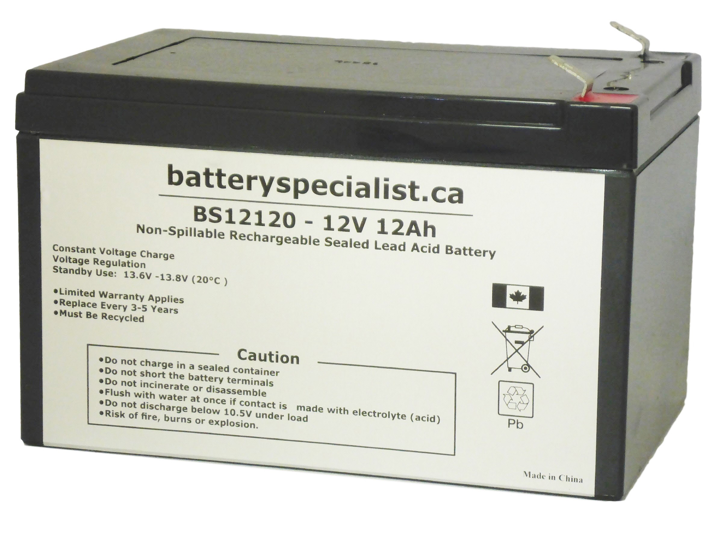 2 Pack 12V 12Ah Pride Mobility Go-Chair Replacement Battery