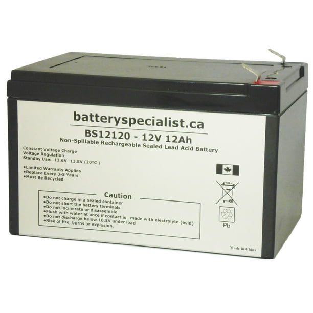 Panasonic LCR12V10P - Battery Remplacement - 12V 12Ah