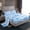 Blue, variant on Feelyou Cartoon Bowknot Cherry Bed Sheets, Kawaii Princess King Sheets, 4 Pieces