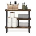 thumbnail image 4 of Furinno TURN-N-TUBE 3-Tier Toolless Narrow Storage Rack 5.7" Amber Pine, 4 of 6