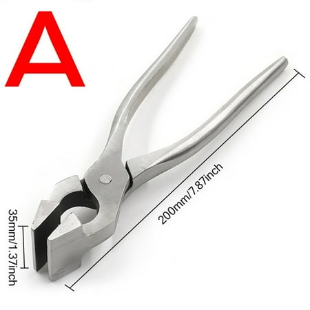 

BAMILL DIY Leather Edge Adjustment Press Flatten Plier Fixed Clamp Bag Making Pliers