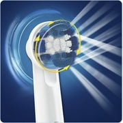 Precision Clean Rechargeable Toothbrush Replacement Head, White, 4 Count