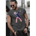 thumbnail image 4 of 4th Of July Dabbing Uncle Sam Mens T Shirt, 4 of 5