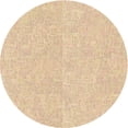 thumbnail image 1 of Ahgly Company Indoor Round Patterned Golden Blonde Gold Area Rugs, 8' Round, 1 of 6