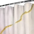 thumbnail image 3 of Pink Gold Wave Marble Pattern Shower Curtain 72"x84" ,Bathroom Decorative Shower Curtains Set with 12 Hooks,Modern Waterproof Washable Shower Curtain, 3 of 6