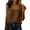 Brown(Tank Top), variant on Women's Square Neck Tank Tops with Side Button Detail Summer Cotton Blend Sleeveless Casual Blouse