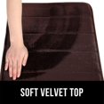 thumbnail image 2 of Tapis de Bain Absorbant Antidérapant Lavable 30x50 cm (beige), 2 of 3
