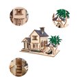 thumbnail image 1 of Rompecabezas de juguete de madera 3D modelo de casa de construcción de Villa rompecabezas para ANGGREK Otros, 1 of 8