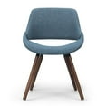 thumbnail image 2 of Simpli Home Malden Solid Wood Dining Chair, Denim Blue (Set of 1), 2 of 18