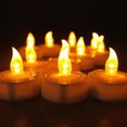 thumbnail image 2 of stanreset 1to36pcs Flameless LED Flickering Tea Light Wedding Candles Battery Operated lot No.03, 2 of 6