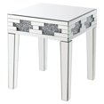 thumbnail image 3 of Acme Furniture 88057 Table d'Appoint, Miroir & Pierres Artificielles, 3 of 7
