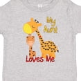 thumbnail image 4 of Inktastic My Aunt Loves Me Giraffe Boys or Girls Toddler T-Shirt, 4 of 5