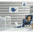 thumbnail image 4 of NextWall Argos Grey Two Toned Shiplap Peel and Stick Wallpaper, 4 of 10