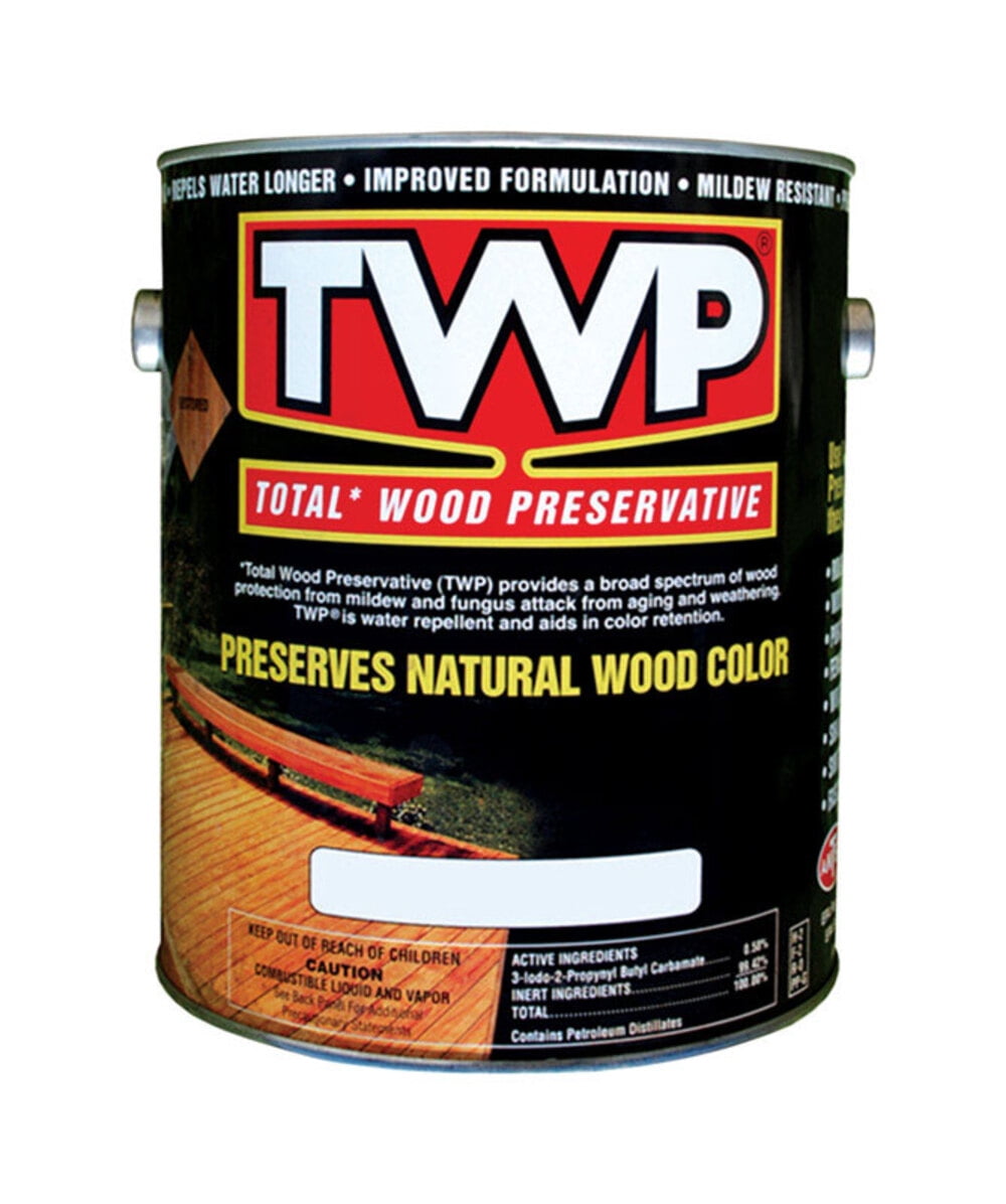 Twp Dark Oak Alkyd Wood Preservative 1 Gal Total Qty 4 Walmart Com