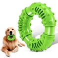 thumbnail image 1 of Pet Ring Limpiador de Dientes Juguete de Goma - Verde Ormromra 2035131-2, 1 of 9