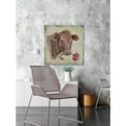 thumbnail image 4 of Parvez Taj Romantic Cow Canvas Wall Art, 4 of 5