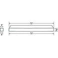 thumbnail image 3 of Mantels Direct Vail 48-in x 6-in Farmhouse Wood Fireplace Mantel Shelf - Driftwood, 3 of 6