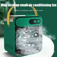 thumbnail image 3 of Portable Air Cooler 150ML Mini Conditioner Fan 4000mAh Water-Cooled Cooler 4 in 1 Personal Humidifier, 3 of 8
