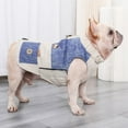 thumbnail image 4 of Perro de invierno, mascota, niño, ajustable, suave, chaqueta para , monos preciosos, para proteger a prueba , cálido para chihuahua Azul Colco  Chaqueta de cachorro, 4 of 8