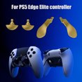 thumbnail image 6 of fankhu 4pcs/set Game Controller Back Key Tab Wear-resistant Metal Replace Back Tab Anti-corrosion Replacement Accessories for PS5 Elite Controller, 6 of 9