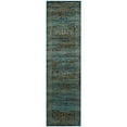 thumbnail image 1 of Safavieh Serenity 4' X 6' Power Loomed Rug in Turquoise and Gold, 1 of 3