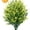 Yellow, variant on Sinhoon 8 Bundles Outdoor Artificial Lavender Fake Flowers UV Resistant Shrubs, Faux Plastic Greenery for Indoor Outside Decoration (Yellow)