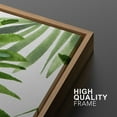 thumbnail image 5 of IDEA4WALL Framed Canvas Print Wall Art Set of 3 Green Tropical Palm Leaf Prints, Watercolor Botanical Art Prints, Large Modern Wall Art, Minimalist Artwork for Home Decor - Natural 24"x36"x3, 5 of 5