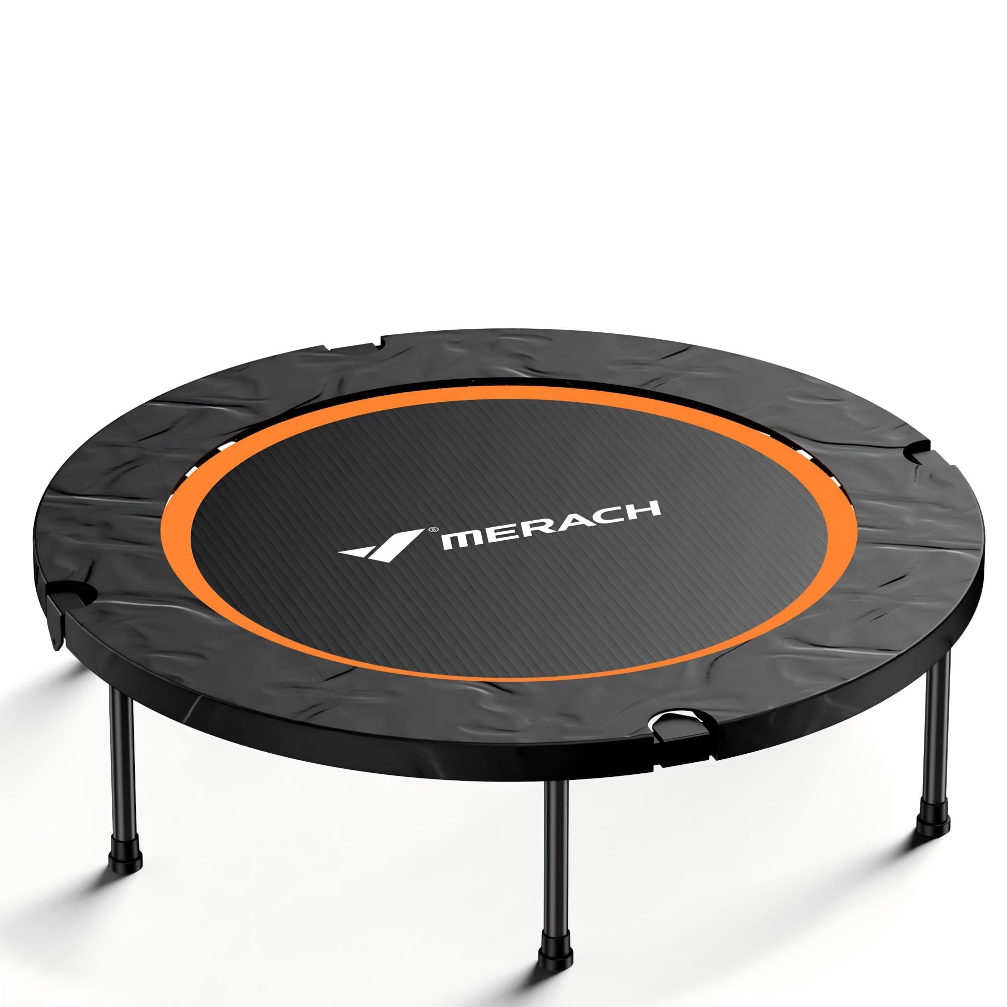 TruJump 40-Inch Heavy-Duty Exercise Mini Trampoline, Safe