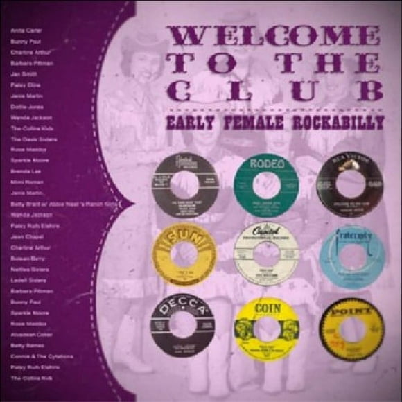 Various Artists - Welcome To The Club: Early Female Rockabilly [CD]