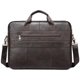 thumbnail image 5 of Bolso para computadora portátil WESTAL de 17'' para hombres, maletines de cuero genuino, bolsos de mano A4 para documentos, bolsos de negocios 5013, 5 of 5