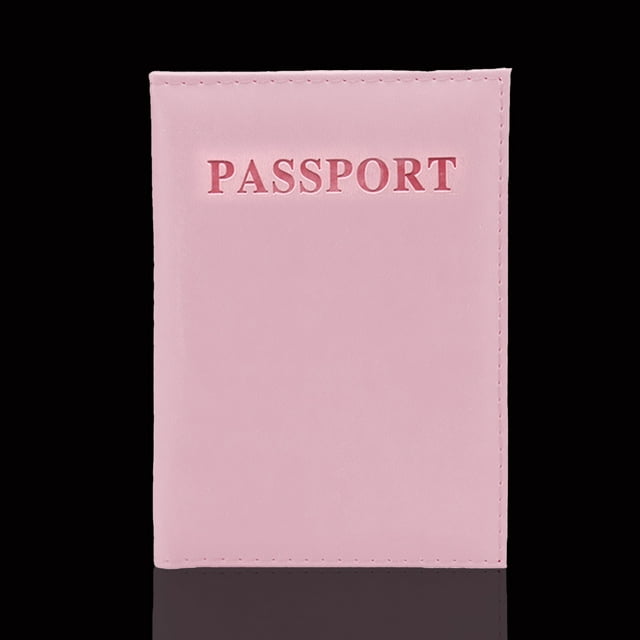 WIFKLSIIPG P^U Leather Passport and Card Holder Passport Holder