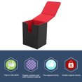 thumbnail image 3 of Magnetic Closure PU Leather Card Deck Box Large Capacity for More Than 100 Cards Portable and Stylish, 3 of 7