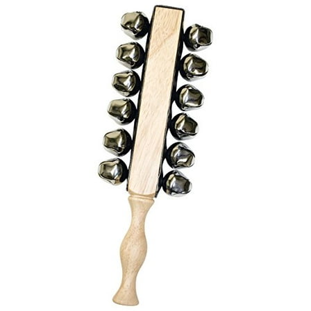 Westco 12-Bell Sleigh Bells with Wooden Handle