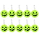 thumbnail image 1 of 10pcs colgantes reflectantes de la noche reflectores de calabaza de Halloween decoraciones, 1 of 7