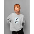 thumbnail image 2 of Pastell Bird On A Branch Sweatshirt Women's -Ashvin Harrison Designs, Female 5X-Large, 2 of 4