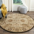 thumbnail image 2 of SAFAVIEH Antiquity Weldon Oriental Wool Area Rug, Beige, 6' x 6' Round, 2 of 8