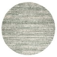 thumbnail image 2 of SAFAVIEH Hudson Shag Jaden Striped Area Rug, Ivory/Green, 7' x 7' Square, 2 of 4