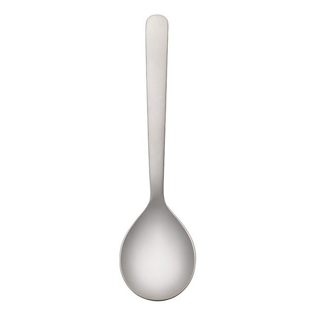 Graflsoa Lightweight Titanium Camping Spoon for Outdoor Adventures, Silver, 7.2 Inches, 1.2 oz, Durable & Portable
