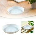 thumbnail image 3 of 10Pack Saucer Tray, Saucers, Heavy Duty Saucers for Indoors, Bird Bath Bowls, Flower Water Trays for pots Planter (9.5CM, White), 3 of 8