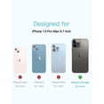 thumbnail image 2 of Designed for iPhone 13 Pro Max, Benks Matte Screen Protector [2 Pack] Anti-Glare & Anti-Fingerprint Tempered Glass with Easy Install, Smooth Feel (6.7 inch)iPhone 13/ 13 Pro (6.1), 2 of 8