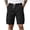 Black Shorts for Men, variant on Men's Cargo Pants Solid Pattern Outdoor Use Suitable For Spring Summer And Fall Seasons Durable Construction For Long Army Green XXL