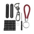 thumbnail image 1 of Hand Woven Rope Key Chain,Car Keychain Gift Braided Anti Lost Key Ring Punk Accessory Custom Engineered, 1 of 14