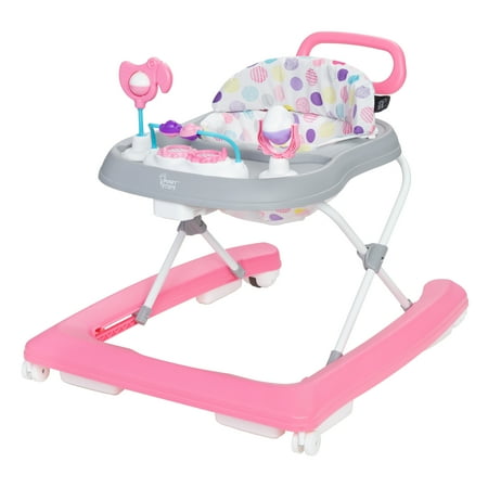 Smart Steps Trend Plus Baby and Toddler 2-in-1 Walker with Deluxe Toys, Orbits Pink