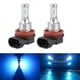 thumbnail image 3 of H8 H9 H11 Super Bright LED Headlight Bulbs 8000LM 8000K Ice Blue High/Low Beam 80W European, 3 of 4
