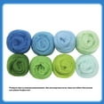 thumbnail image 4 of Youkk Easy DIY With Soft And Comfortable Wool Roving Set Wool Roving Set Includes 8 Different Colors type+3, 4 of 6