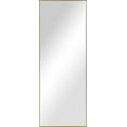 thumbnail image 2 of Better Homes & Gardens Metal Oversized Full Length Mirror, 27X70 IN, Gold, 2 of 9